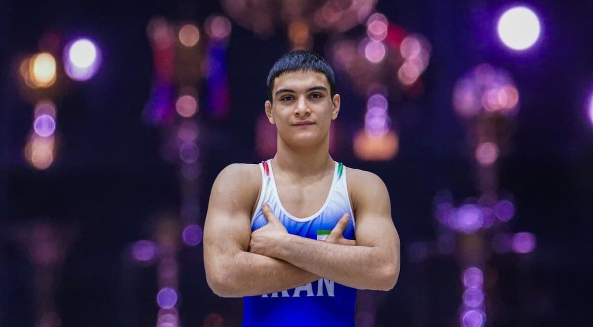 پسر دهه هشتادی کشتی ایران طلایی شد