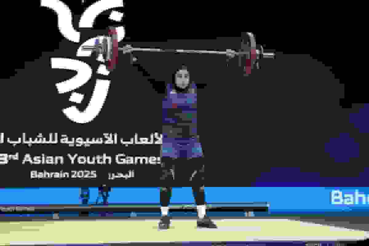 نسیم قاسمی دختر وزنهبردار ایران به مدال نقره رسید