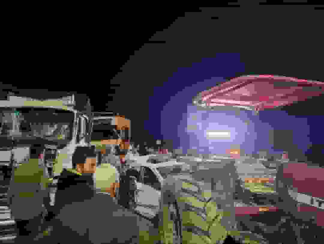 تصادف زنجیرهای در شرق گلستان با ۲۱ مصدوم