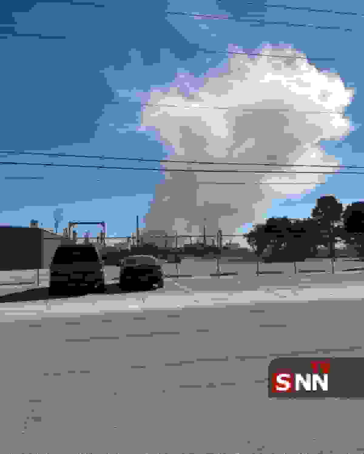 انفجار در پالایشگاه نفت آمریکا در نیومکزیکو