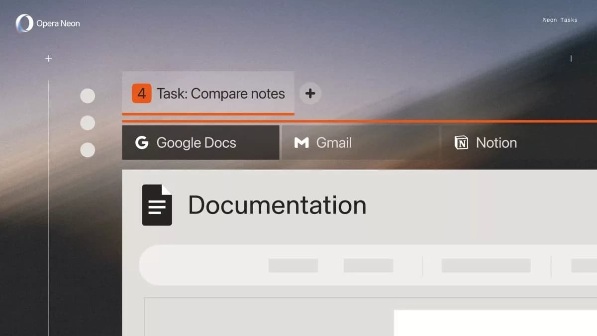 اپرا مرورگر هوش مصنوعی Neon را با هزینه ماهانه ۲۰ دلار عرضه کرد