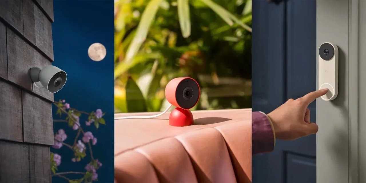 نسل جدید دوربینها و زنگ تصویری گوگل Nest با قابلیت ضبط ویدیو 2K