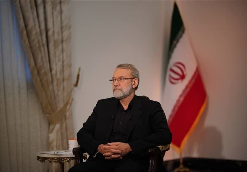 دیدار وزیر کشور پاکستان با علی لاریجانی در تهران